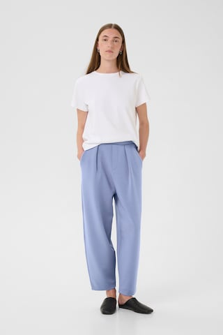 Loosefit Pantalon à plis 'Pannie' InWear en bleu