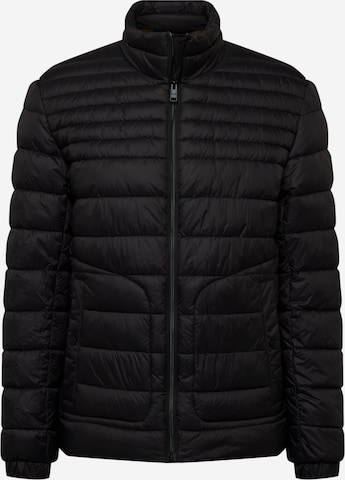 BOSS Casual Between-Season Jacket 'Oswizz' in Black: front