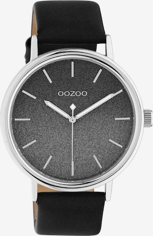 OOZOO Analog Watch in Silver: front