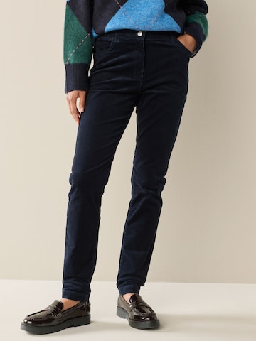 Next Skinny Trousers in Blue: front