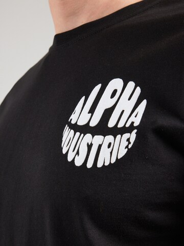 ALPHA INDUSTRIES Bluser & t-shirts i sort
