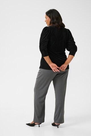 KAFFE CURVE Shirt 'KC Cacanna' in Black