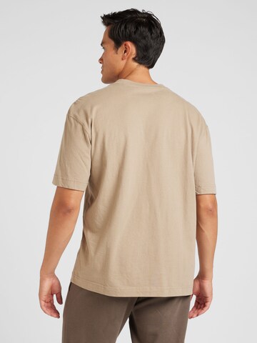 T-Shirt HOLLISTER en marron