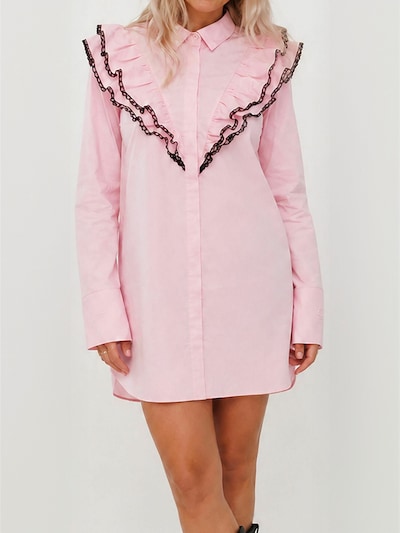 Crās Robe ' Miriamcras ' en 34 en rose, Vue avec produit