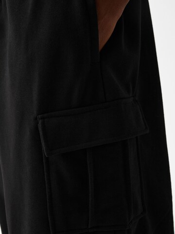 Loosefit Pantaloni di Bershka in nero