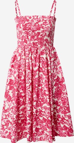 Rochie de vară de la rosemunde pe roz: față