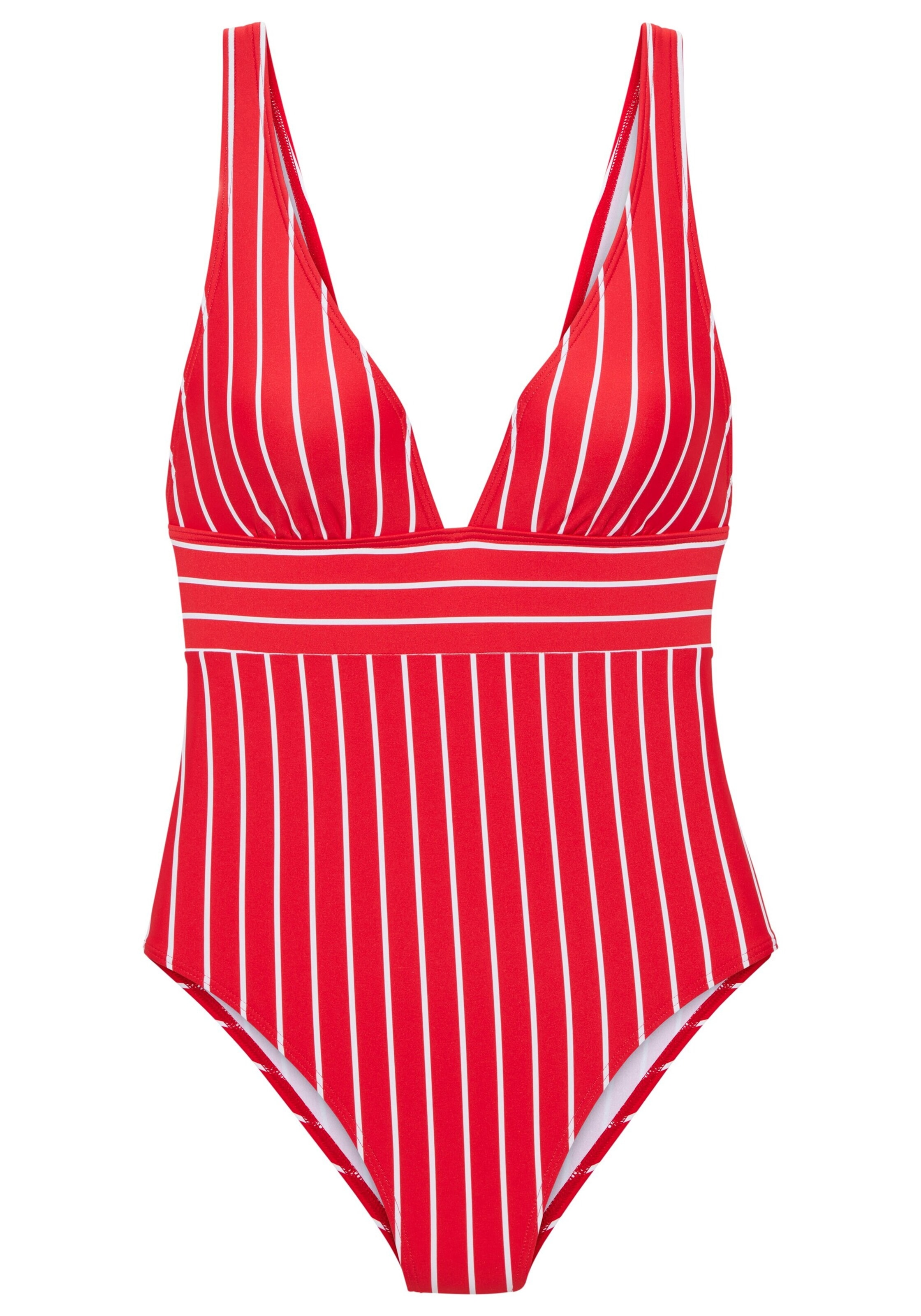 sarkans s.Oliver Trijstūra formas Peldkostīms: no priekšpuses