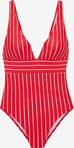raudona s.Oliver Trikampė Maudymosi kostiumėlis: priekis