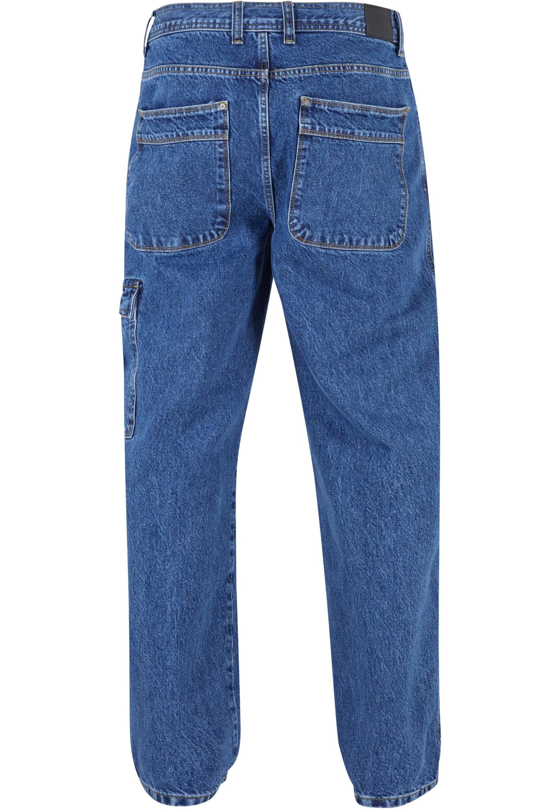 Dangerous DNGRS Ohlapna forma Kavbojke | modra barva