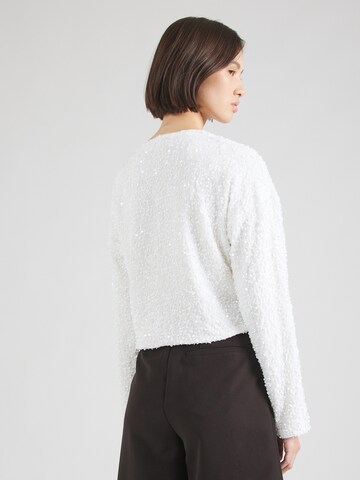 VILA Knit cardigan 'Aria' in White