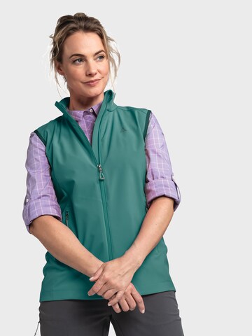 Schöffel Sportbodywarmer 'Tonion' in Groen: voorkant