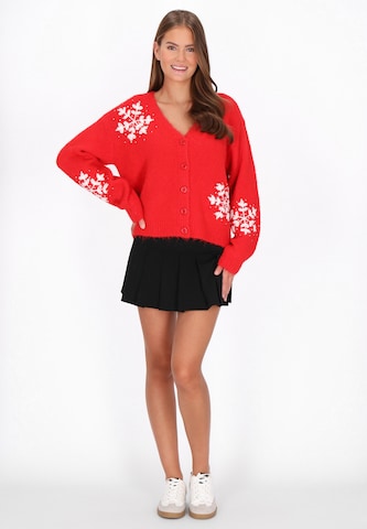 Cardigan MYMO en rouge