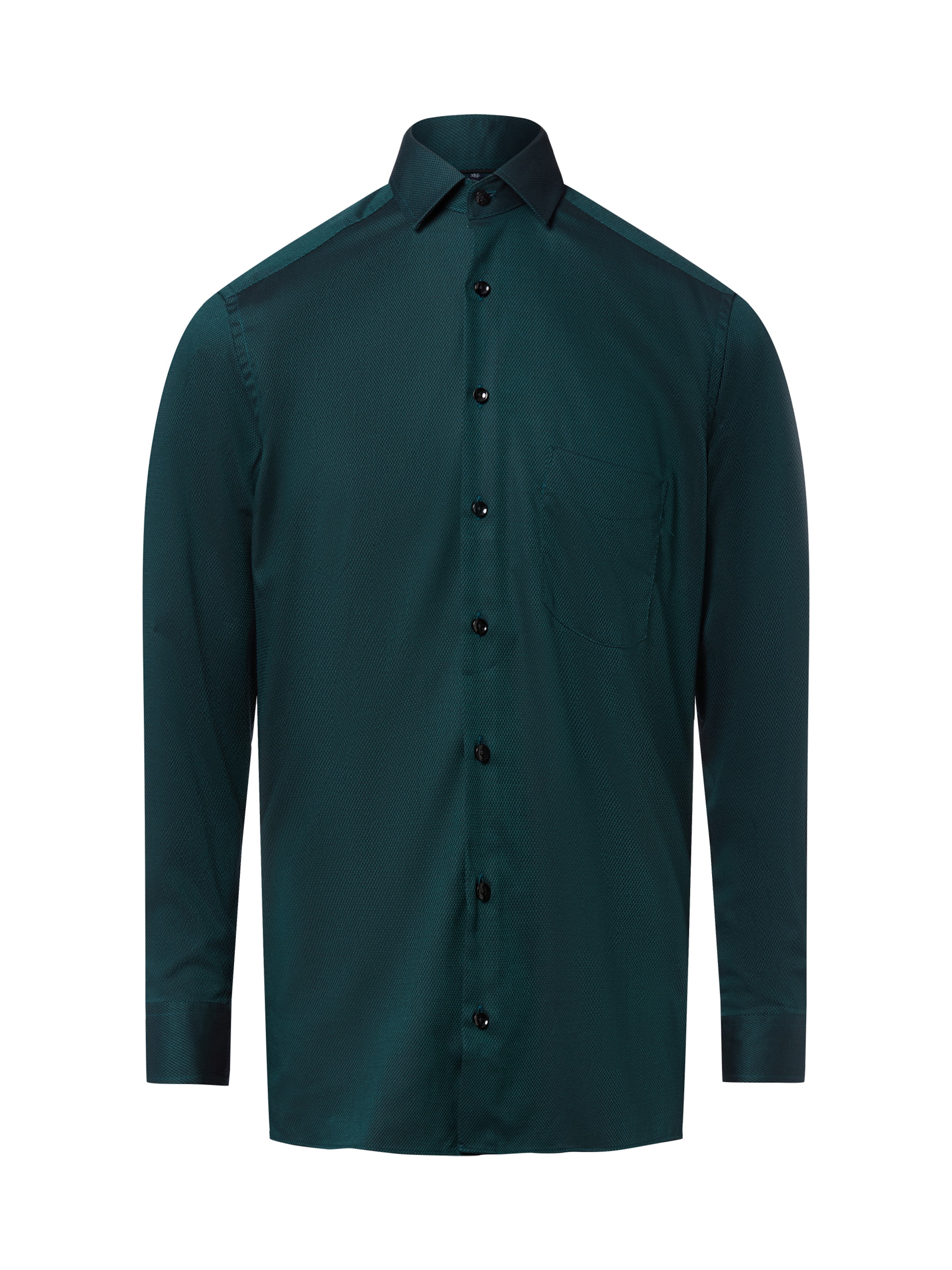 Andrew James Regular fit Button Up Shirt in Green: front
