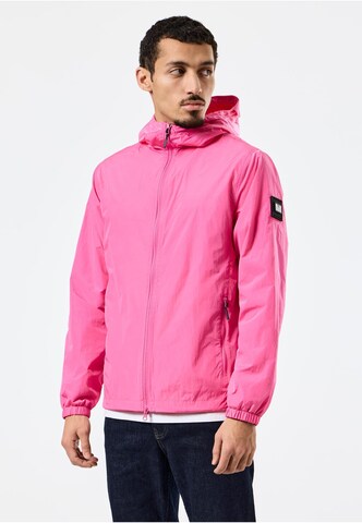 Weekend Offender Between-Season Jacket in Pink: front