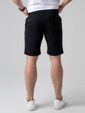 Regular Pantaloni eleganți 'Pantoneclo Men’s Chino Shorts' de la PANTONECLO pe negru