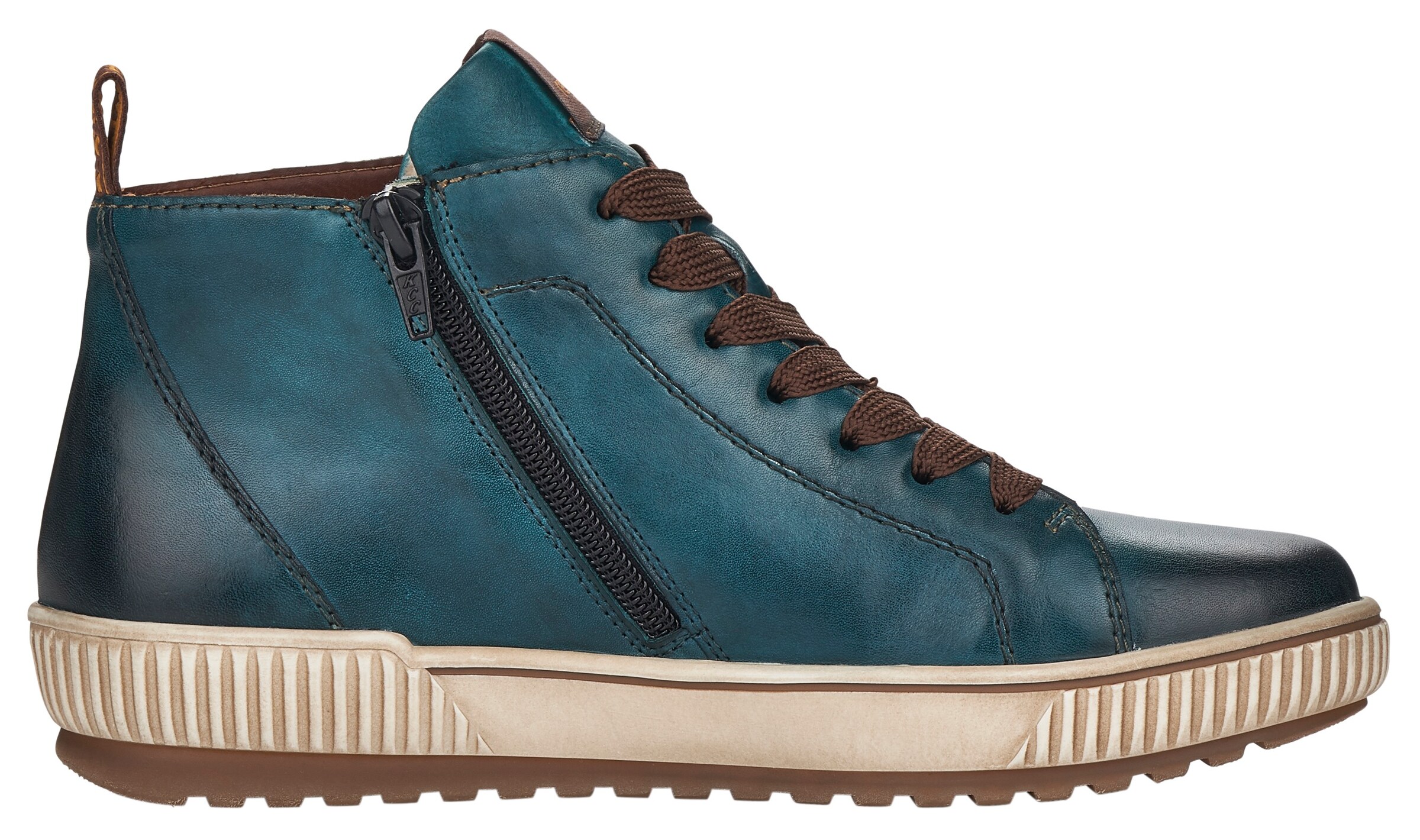 REMONTE High-Top Sneakers in Green