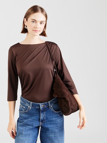 T-shirt s.Oliver en marron : devant