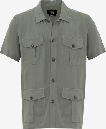 Antioch Regular fit Button Up Shirt in Green: front