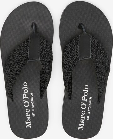 Flip-flops 'Dalia' de la Marc O'Polo pe negru