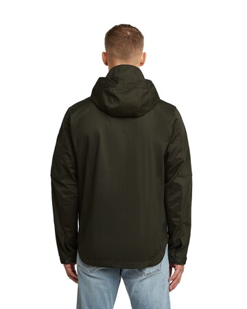 G-STAR Between-season jacket 'Batt Hooded Overshirt' in Grey