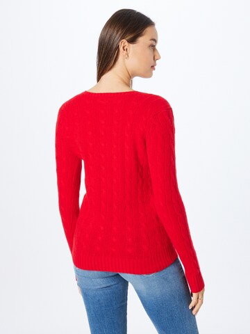 Polo Ralph Lauren Sweater 'KIMBERLY' in Red