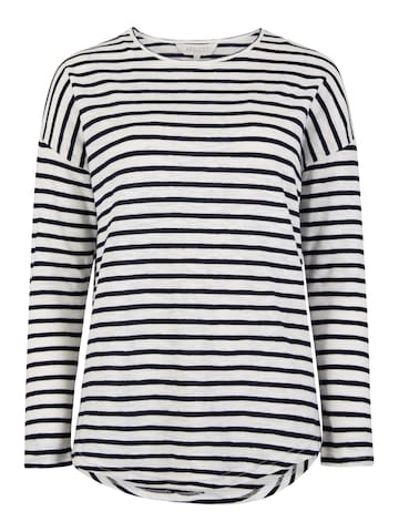 Chemisier ' ' Apricot en blanc