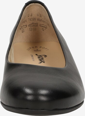 SIOUX Ballet Flats in Black