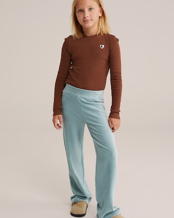 WE Fashion Обычный Штаны в Зеленый