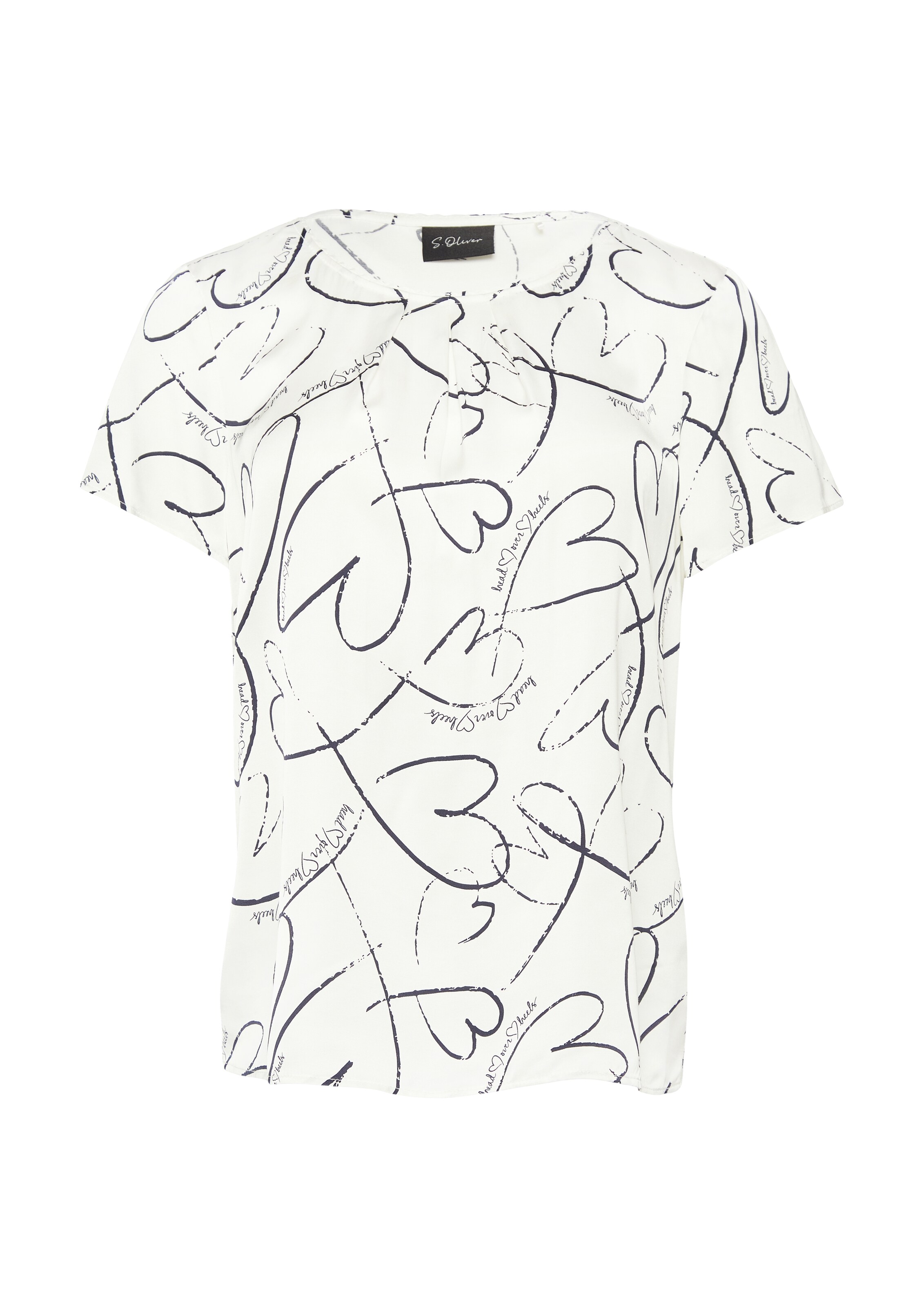 Chemisier s.Oliver BLACK LABEL en beige : devant