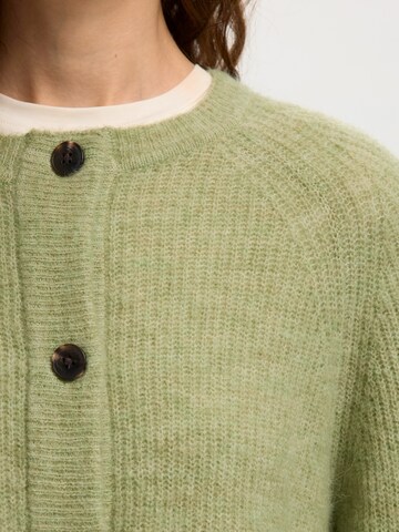 SELECTED Cardigan 'SLFLULU' i grøn