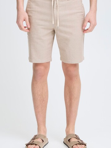 Kronstadt Regular Chino Pants 'Rafa' in Brown: front