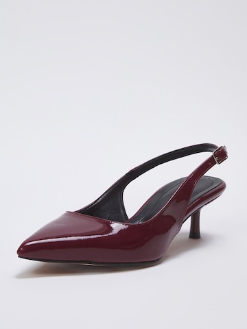 Trendyol Slingpumps in Rood: voorkant