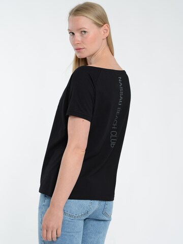 NASSAU Beach Club Shirt 'NB22003' in Schwarz