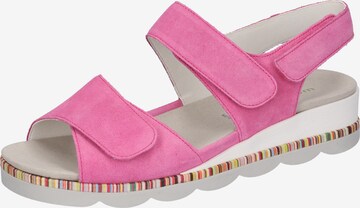 WALDLÄUFER Sandals in Pink: front