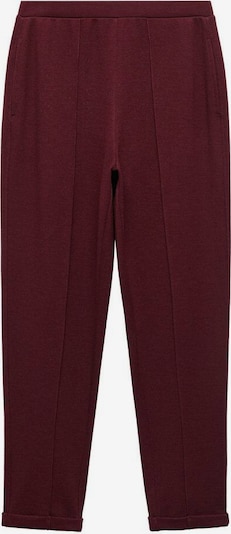 Pantaloni MANGO pe roșu bordeaux, Vizualizare produs