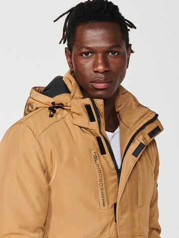 Parka di mezza stagione di KOROSHI in marrone