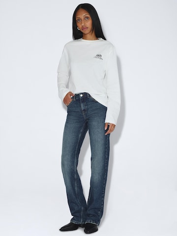 Dr. Denim Shirt 'Kath Longsleeve Top'‌‌‌‌ in Weiß