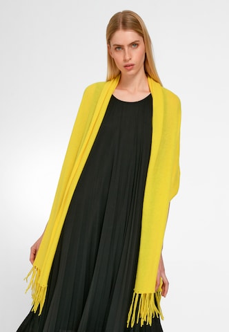 Cardigan Uta Raasch en jaune : devant