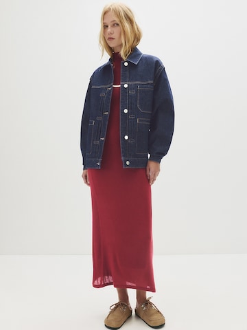 Pull&Bear Prechodná bunda - Modrá