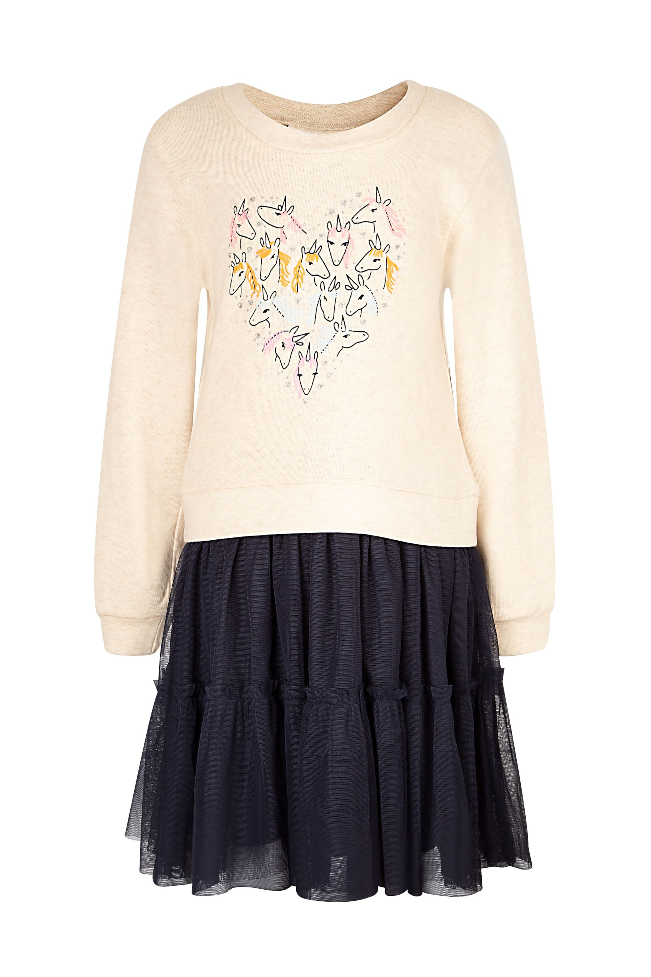 happy girls Φόρεμα σε μπεζ: μπροστά