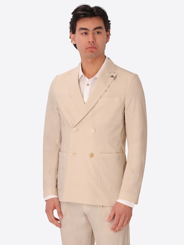 Coupe regular Veste de costume Distretto12 en blanc : devant