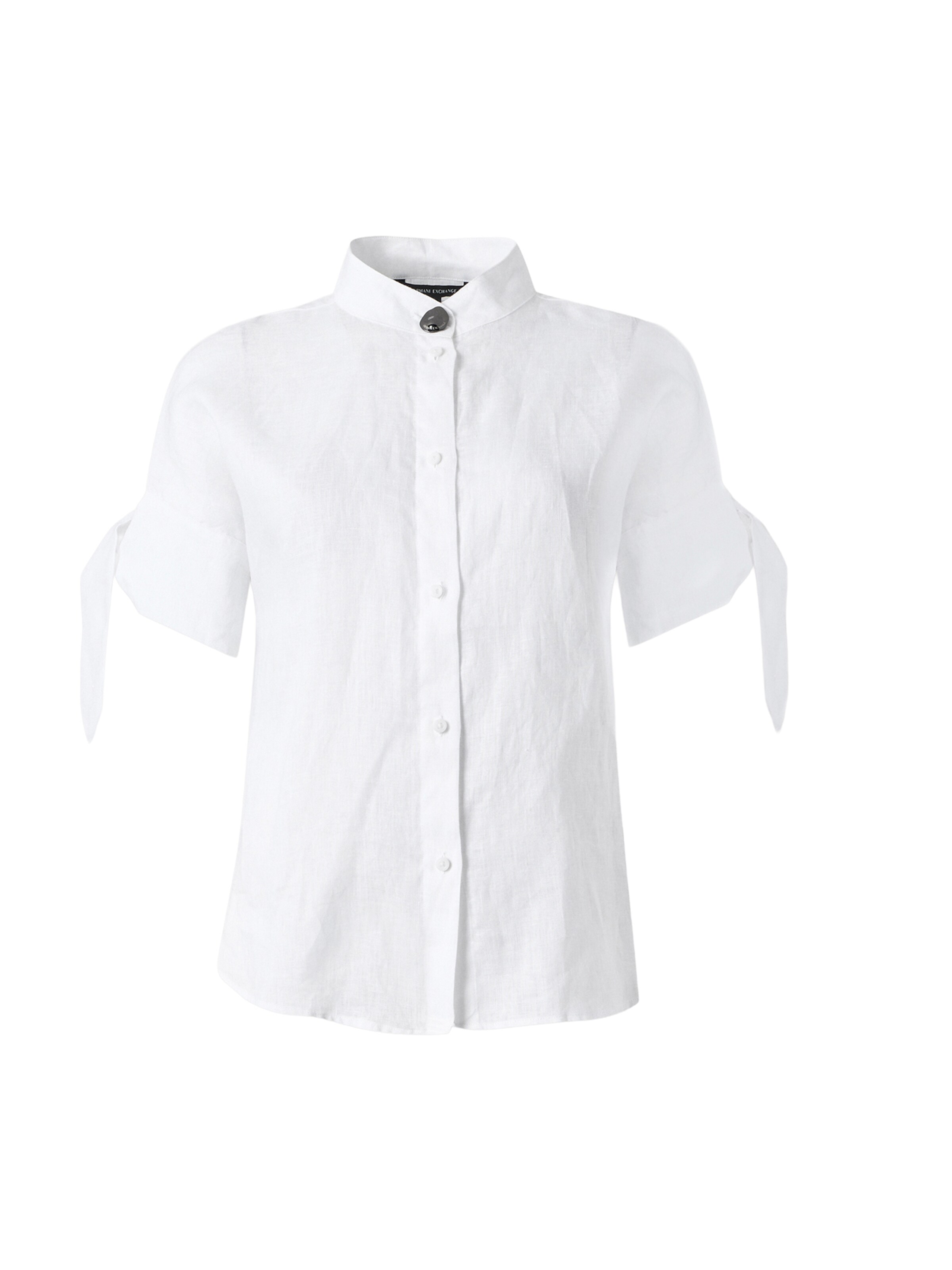 ARMANI EXCHANGE Halenka – bílá: přední strana