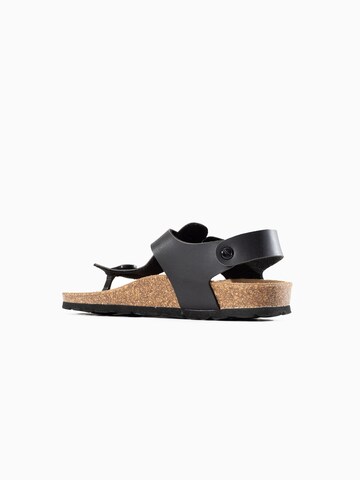 Bayton Sandal 'Rhea' i svart
