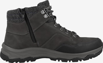 JOSEF SEIBEL Lace-Up Boots 'Leroy 53' in Grey