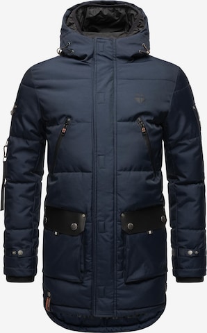 STONE HARBOUR Winter parka 'Tahaa' in Blue: front