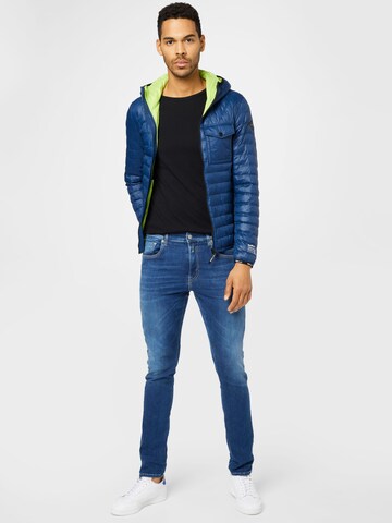 REPLAY Slimfit Jeans 'MICKYM' in Blauw