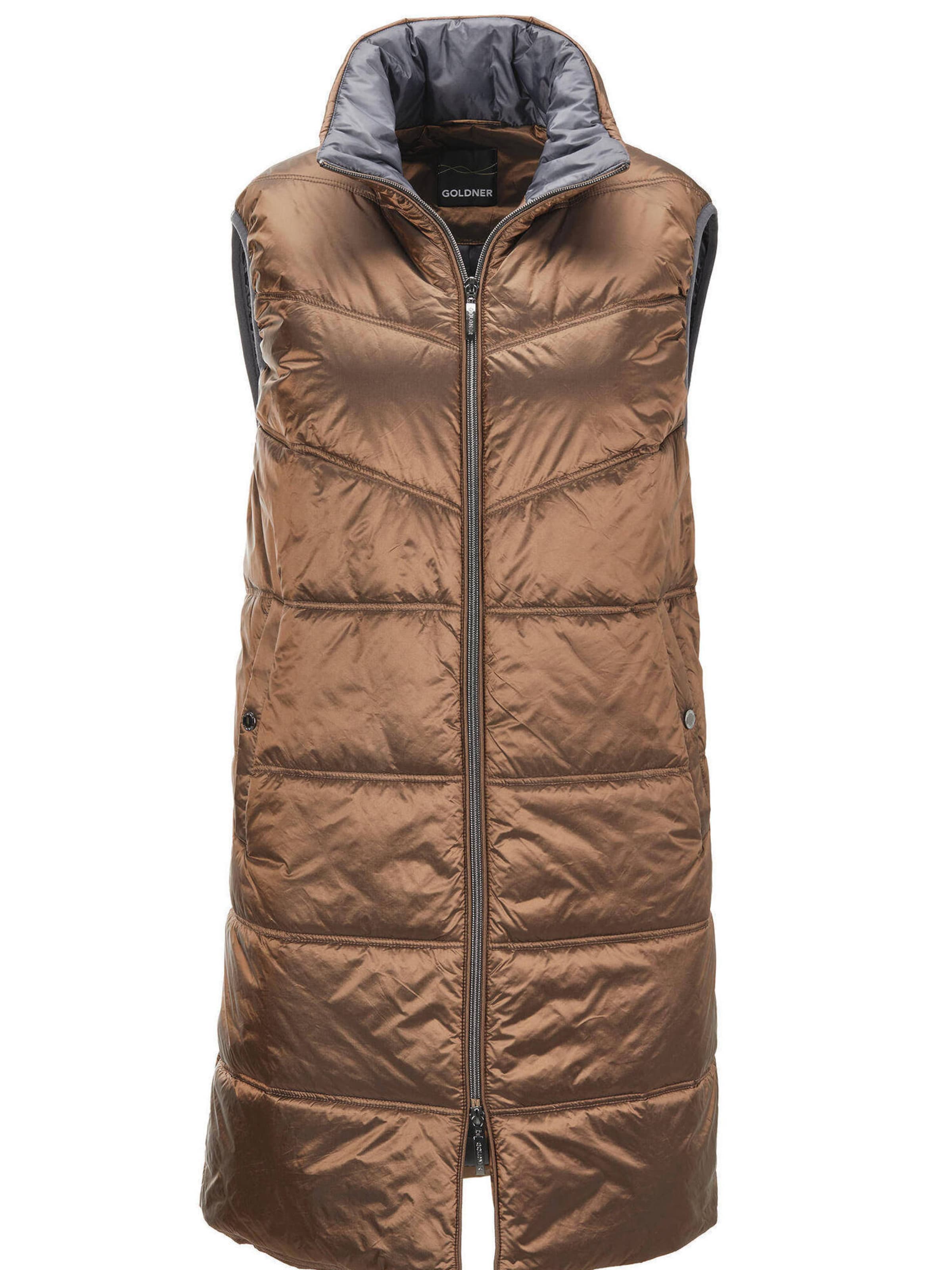 Gilet Goldner en marron : devant