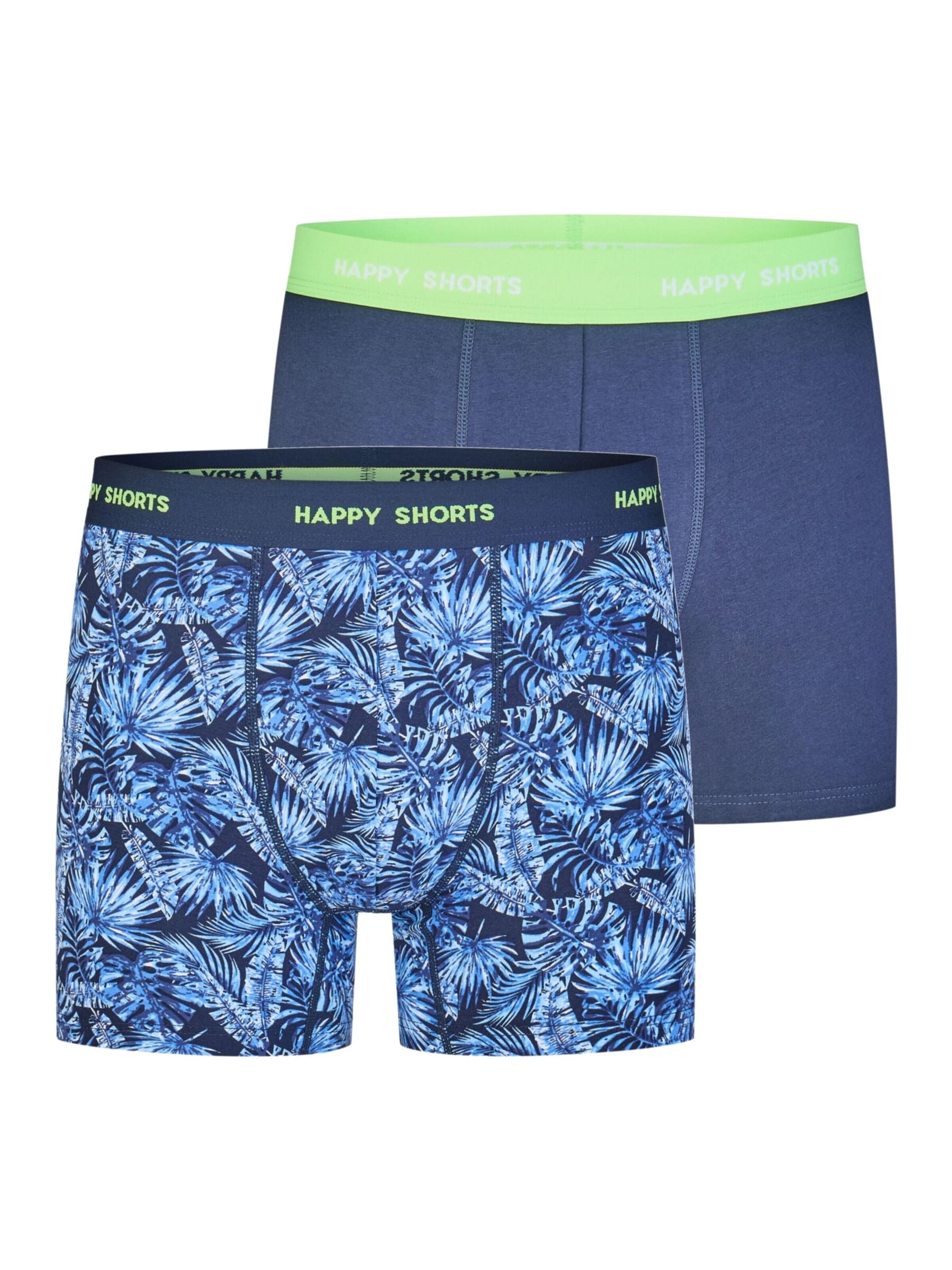 Happy Shorts Boxershorts '2 Happy Shorts'‌‌‌‌‌‌‌ in XXL in blau, Produktansicht