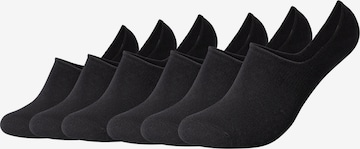 camano Ankle Socks in Black: front