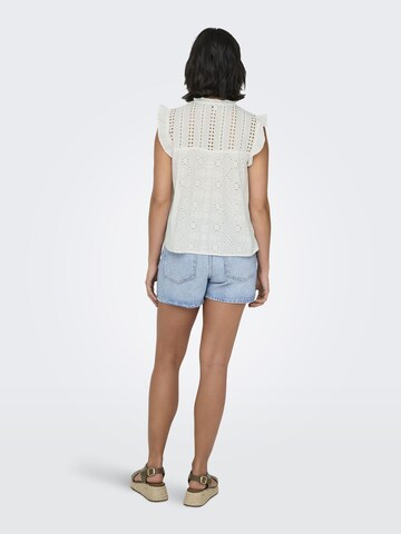 ONLY Blouse 'ONLReva' in Wit